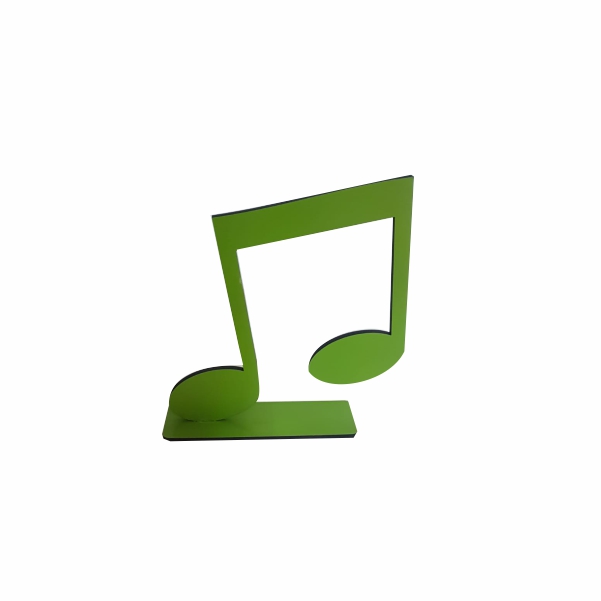 Nota musical colorida